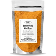 TOS The Organic Spices Anna'nın Berlin Alman Usulü Köri Tozu 500 gr