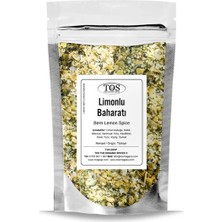 TOS The Organic Spices Lea'nın Bern Limonlu Baharatı 250 gr