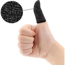 Siyah Fiber  Pubg Oyun Parmak Eldiveni (2 Adet Parmaklık)