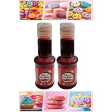 Artlantis Gıda Boyası Sıvı 50 ml 2 Adet Su Bazlı Likit Renkli Sıvı Gıda Boyası Pasta Hamur Boyası Kek Fonda Yüksek Konsantre