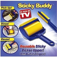 Sticky Yıkanabilir Tüy ve Toz Temizleyici Rulo Tüy Fırçası Aleti