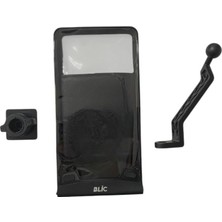 Motobir BST20 Telefon Tutucu pvc 4'' - 7" Ayna Bağlantılı