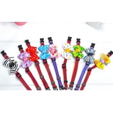 Ozcmax Çıngıraklı Kedi-Köpek Papyonu