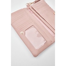 Ollbag Sadrina Pudra Yumuşak Bayan Cüzdan