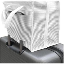 Ozcmax Ayakkabı Saklama ve Taşıma Çantası (Çizgili Model) Shoe Tote