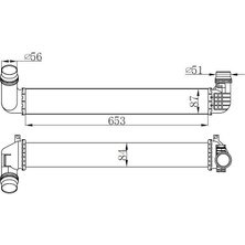 ORIS-IRN144084 - Turbo Radyatoru Renault Fluence 1.5 Dc 2008 ->
