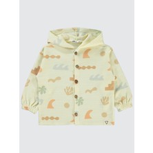 Civil Boys Erkek Çocuk Kapüşonlu Gömlek 2-5 Yaş Bej