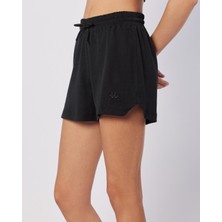 Leda Short Kadın Siyah Regular Fit Şort