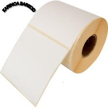 Karınca Barkod 100X100 Kuşe Etiket