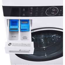 Lg Washtower™ 12 kg Yıkama 10 kg Kurutma I Ortak Panelli Çamaşır ve Kurutma Makinesi I Beyaz Renk