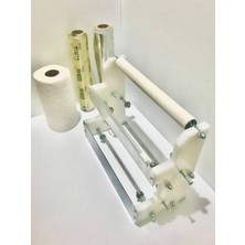 HD Makine Ambalaj 30*300 Rulmanlı Streç Kesme Aparatı + Streç Film 30 Cm'lik