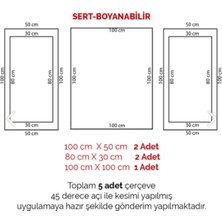 Birdeco Home Boyanabilir Dekoratif Hazır Kesi mli Duvar Çıtası