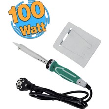 Lehim Makinesi Havya 100 W Elektrikli Hızlı Isıtma Değiştirilebilir Uç 1 Adet