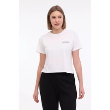 Lumberjack Wl Anna Ekru Kadın T-Shirt/ Tişört 101931819