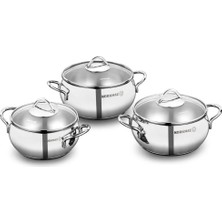 Korkmaz Tombik Jr. Dayanıklı  Tencere Seti 6 Parça A1801