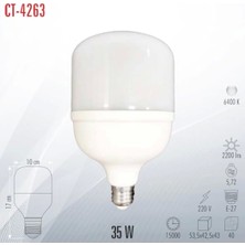 Cata 35W E-27 Torch LED Ampul Bulb 6500K Beyaz Işık