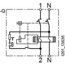 Siemens 2X25A 300MA Kaçak Akım Rölesi