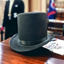 23 Nisan Gösteri Şapkası Siyah Sihirbaz Şapkası Siyah Şapka Siyah Sihirbaz Kostümü Aksesuarları