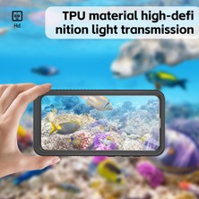 Samsung Galaxy S24 Fe Kılıf IP68 Su Geçirmez Şeffaf Arka Panel Telefon Kapağı (Yurt Dışından)