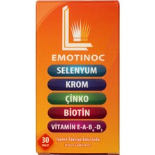 Emotinoc Selenyum 30 Tablet Takviye Edici Gıda