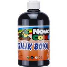 Nova Color Akrilik Boya 500 gr Siyah NC-386