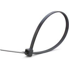 Çet-San Kablo Bağı 25 cm 3.6X250MM 100 Lük Poşet Siyah