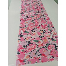 Dünya Kervanı 140 x 40  cm  Leke Tutmaz 12 Farklı Desenli Runner