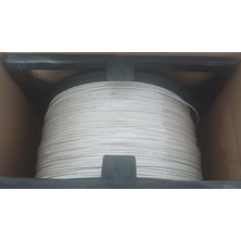 Fibline Marka Bina Içi Fiber  Optik İnternet Kablosu Beyaz Renk G65A2 1 Core