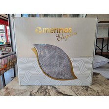 Merinos Elegans Embos Battaniye Çift Kişilik