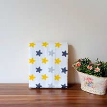 Asev Home Ütü Masası Kılıfı Büyük Boy Ipli Stoperli Keçeli Kılıfı Örtüsü Bezi 55X140CM Lucky Star