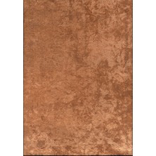 Royal Halı Alanis QG01A Bakır Pamuk Akrilik Yumuşak Dokulu Modern Halı Karademir Home