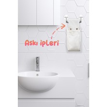 Çok Amaçlı Büyük Boy Çıtçıtlı Dolap Içi Düzenleyici Banyo ve Mutfak Organizeri
