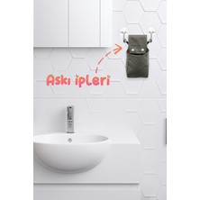 Çok Amaçlı Küçük Boy Çıtçıtlı Dolap Içi Düzenleyici Banyo ve Mutfak Organizeri