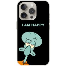 Dali Design iPhone 12 Pro Max Uyumlu Şeffaf Kılıf Sponge Bob Tasarımlı 3