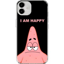 Dali Design  Apple iPhone 12 Mini Uyumlu Şeffaf Kılıf Sponge Bob Tasarımlı 2