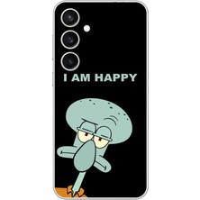 Dali Design Samsung Galaxy S23 Uyumlu Şeffaf Kılıf Sponge Bob Tasarımlı 3