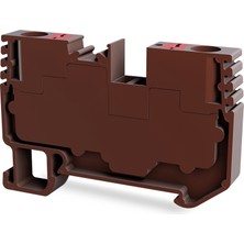 Tbloc Pft 10 mm Kahverengi Push-In Tek Katlı Klemens