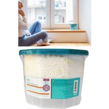Ozcmax 600 ml Nem Alıcı Rutubet Giderici Aparat - Limonlu Mutfak Salon Banyo Küf Koku Alıcı Granül