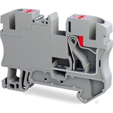Tbloc Pft 10 mm Gri Push-In Tek Katlı Klemens
