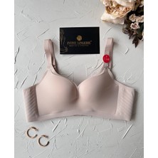 Marie Ithal Dikişsiz Balensiz Destekli Toparlayıcı Özellikli Kalın Askılı C Cup Kaliteli Sütyen