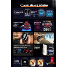 Huawei P30 Pro New Edition Uyumlu Kırmızı Akıllı Saat WATCH10 2025 Hediyeli Amoled Ekran