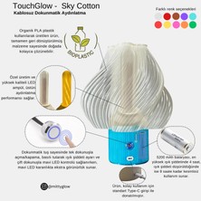 Kablosuz Dokunmatik Şarjlı Abajur Sky Cotton