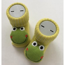 Style Baby Amazing Hoşgeldin Bebek, Unısex, Yenidoğan Bebek, Kurbağa Baskılı Badi Hediye Seti