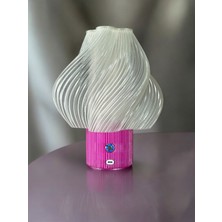 Kablosuz Dokunmatik Şarjlı Abajur Cotton Candy