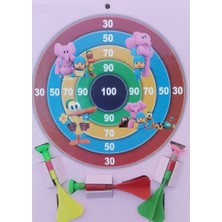 Ozcmax Mini Dart Seti - Vantuzlu Çocuk Dartı - Ofis Dartı