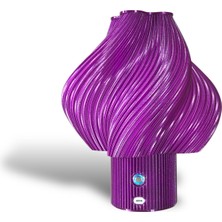 Kablosuz Dokunmatik Şarjlı Abajur Royal Orchid