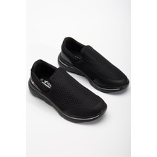 Erkek Günlük Spor Ayakkabı Siyah Bağsız Aqua Faylon Taban