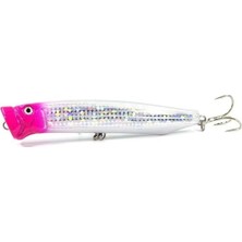Fujin Salt Popper Su Üstü Maket Balık SP120SW - 030 Pink Head Shiny