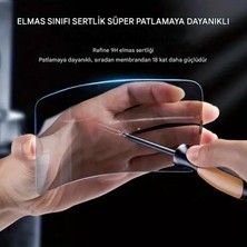 Bibi Tek  Apple iPhone 16 Tam Kaplayan Temperli Cam Ekran Koruyucu Siyah