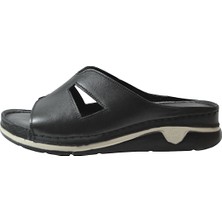 Beety 419-23 Hakiki Deri Ortopedik Anatomik Kadın Anne Terlik